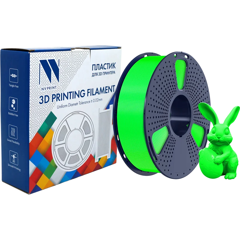 NV-PRINT NV-3D-PETG-GLOW-GREEN