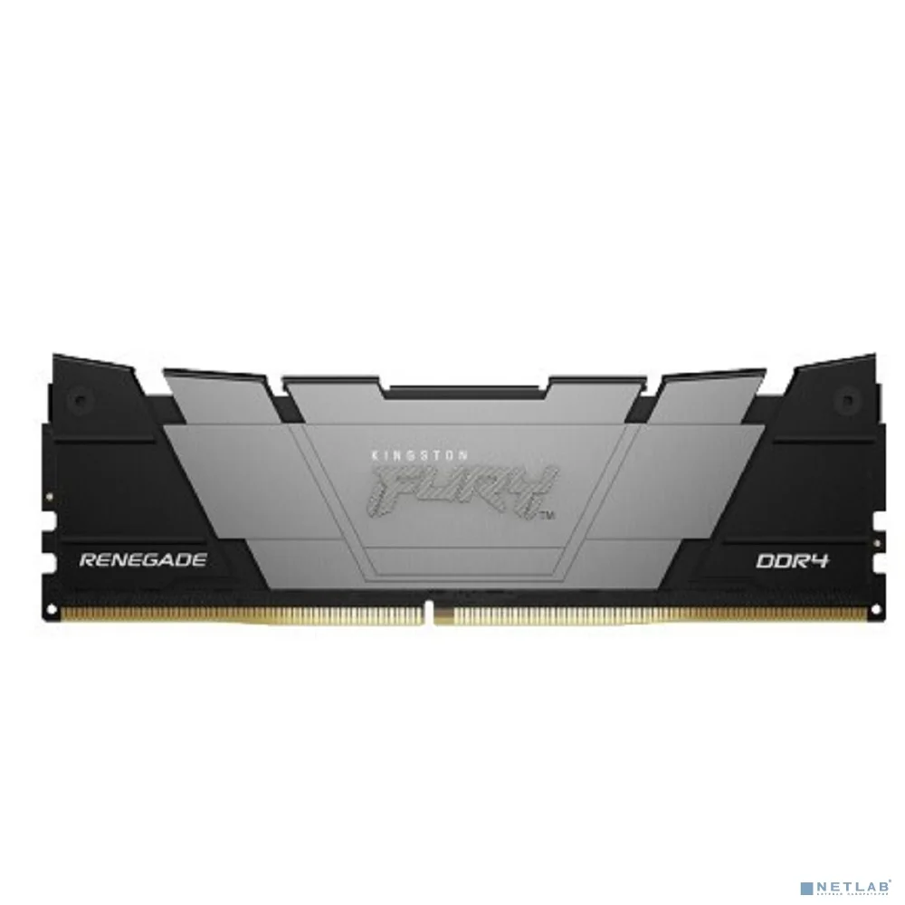 Модуль памяти Kingston 16GB DDR4 4800 DIMM FURY Renegade Black XMP KF448C19RB2K2/16 kit 2*8GB Non-ECC, CL19 ,1.5V, 1RX8,288pin