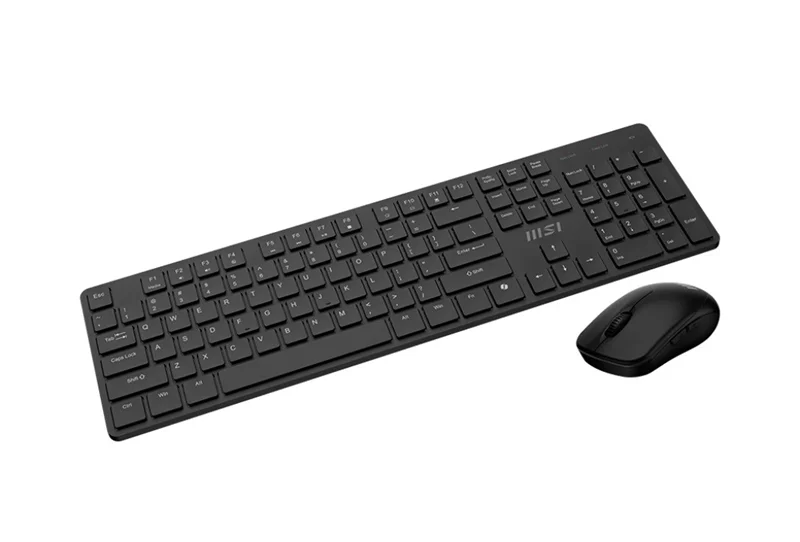 Клавиатура и мышь Keyboard and Mouse MSI FORGE K200 Combo, Wireless, Black 3