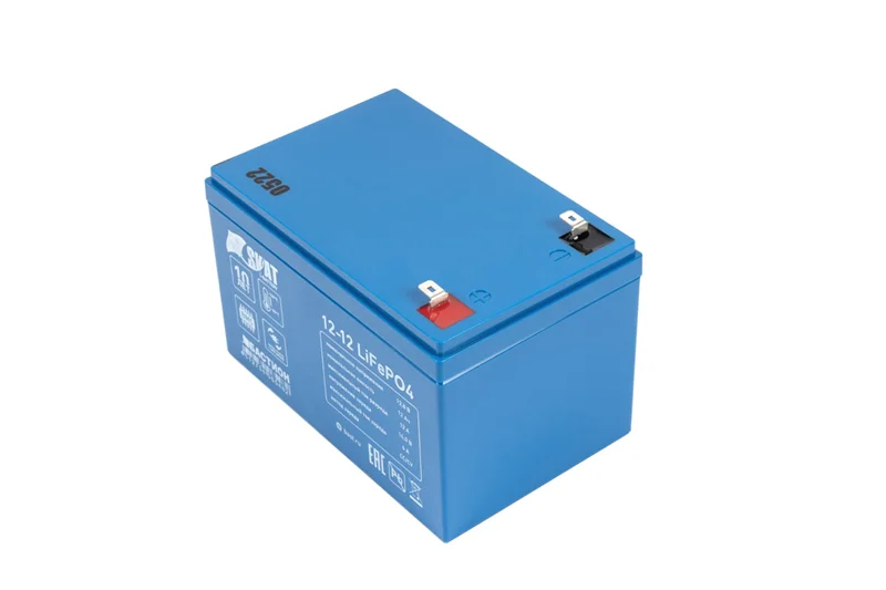 (646) Бастион Skat i-Battery 12-12 LiFePO4 АКБ LI-ION 12В/12Ач/F2/-20°C- +60°C/IFR 26650/4S4P/Срок службы 10 лет/5 л.г 2