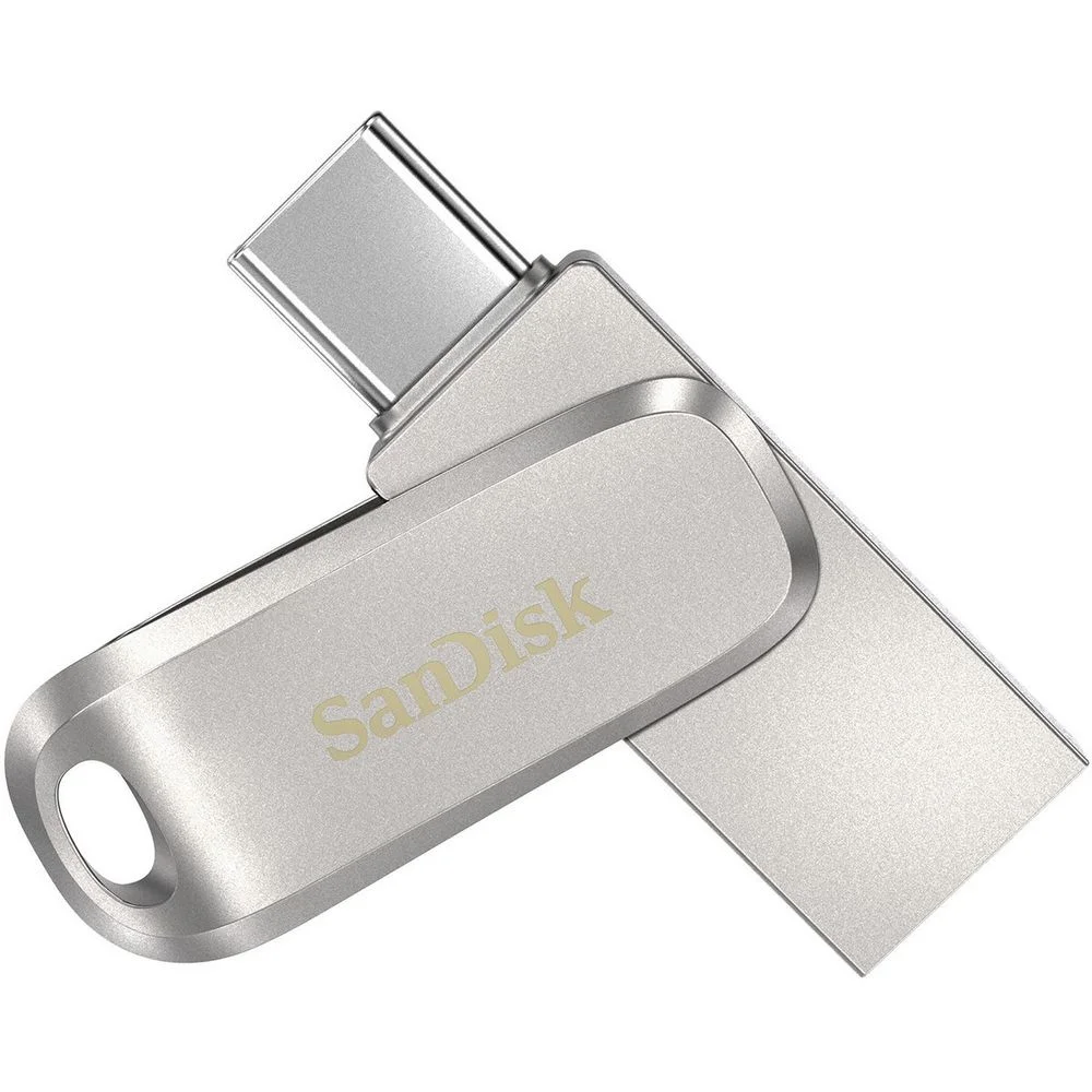 SanDisk USB Drive 512GB Ultra Dual Drive Luxe, USB 3.1 - USB Type-C (SDDDC4-512G-G46)