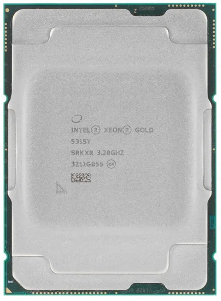 Процессор CPU Intel Xeon Gold 5315Y (3.20-3.60GHz/12MB/8c/16t) LGA4189, 140W, up to 6TB DDR4-2933, CD8068904665802, clean pull