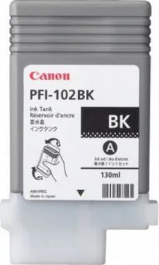 Картридж CANON PFI-102BK Black для IPF-500/600/700