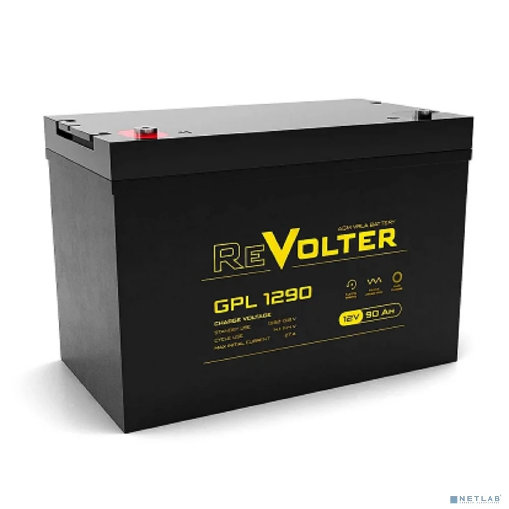 Revolter Аккумулятор GPL 1290 (12B/90Ач)