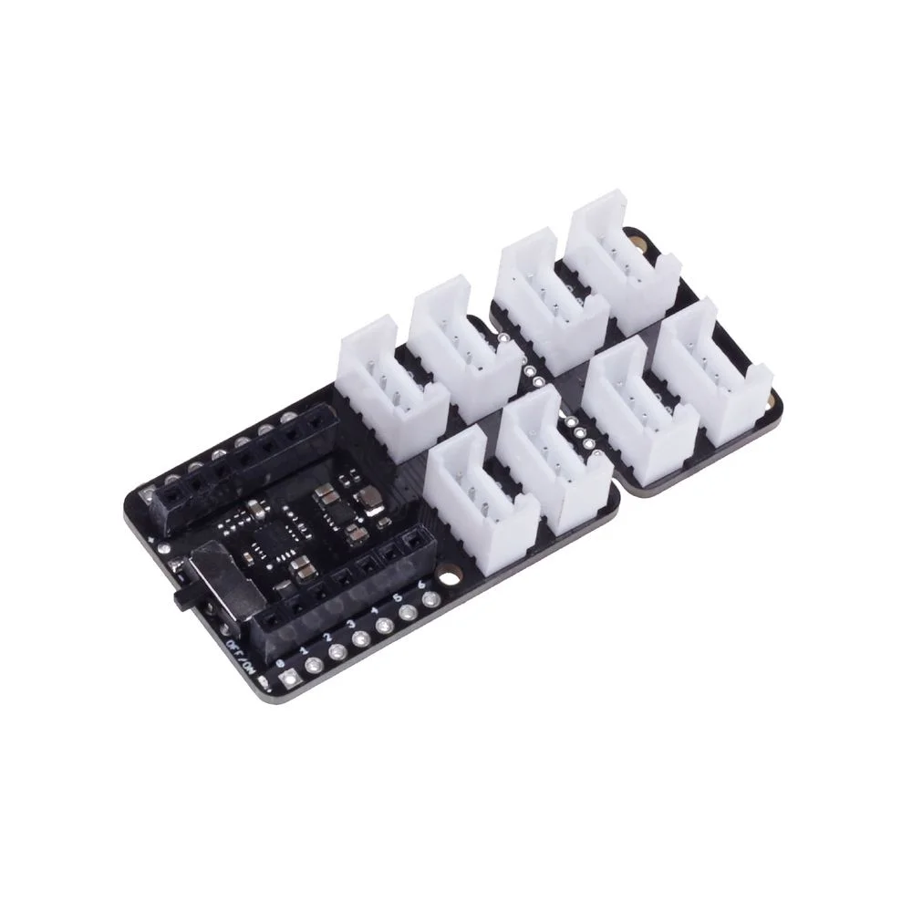 Плата интерфейсная Seeed 103020312 Grove Shield for Seeeduino XIAO - with embedded battery management chip