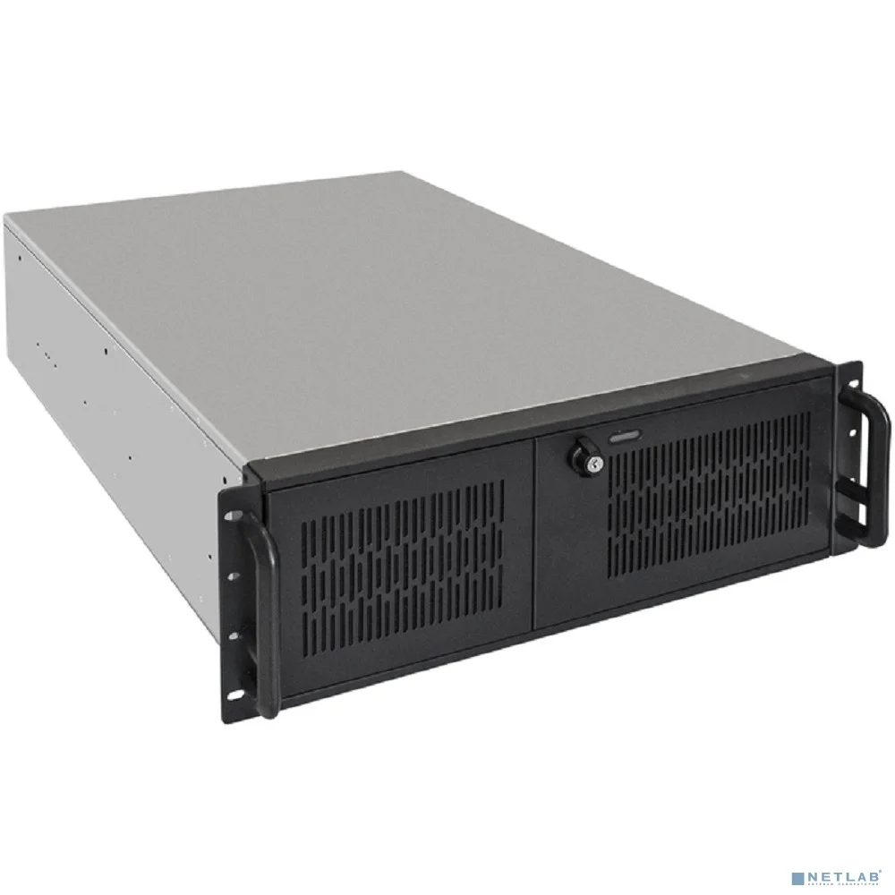 Exegate EX296242RUS Серверная платформа ExeGate Pro 4U650-010/4U4139L <RM 19", высота 4U, глубина 650, Redundant БП Chicony 2x550W, USB>