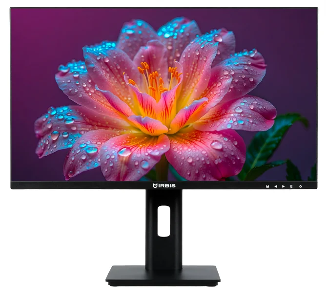 Монитор 27" IRBIS SMARTVIEW 27 LED Monitor 1920x1080, 16:9, IPS, 300 cd/m2, 1000:1, 3ms, 178°/178°, VGA, HDMI, DP, USB, 100Hz,Tilt,Height,Swivel,Pivot,Speak, внутр бп, VESA для mini ПК Black 3y (China)