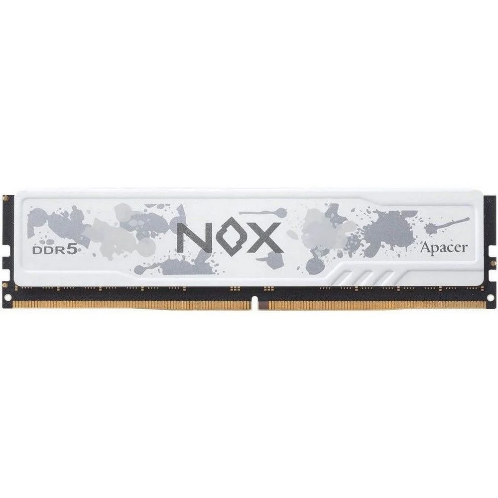 Модуль памяти Apacer DDR5 DIMM 6000-38 2048x8 16GB 1.35V OC NOX White DDR5 w/HS RP