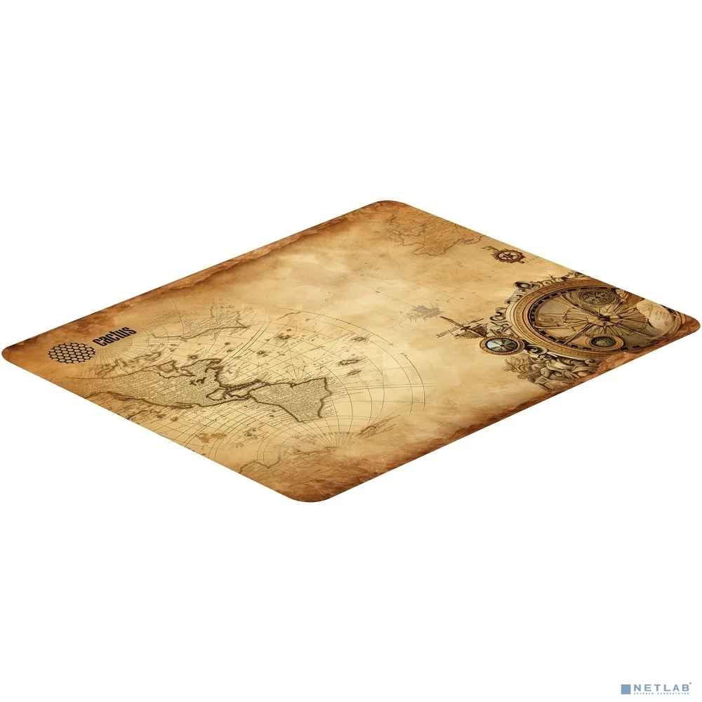 Коврик для мыши Cactus Antique map 220x180x2мм (CS-MP-P08XS)