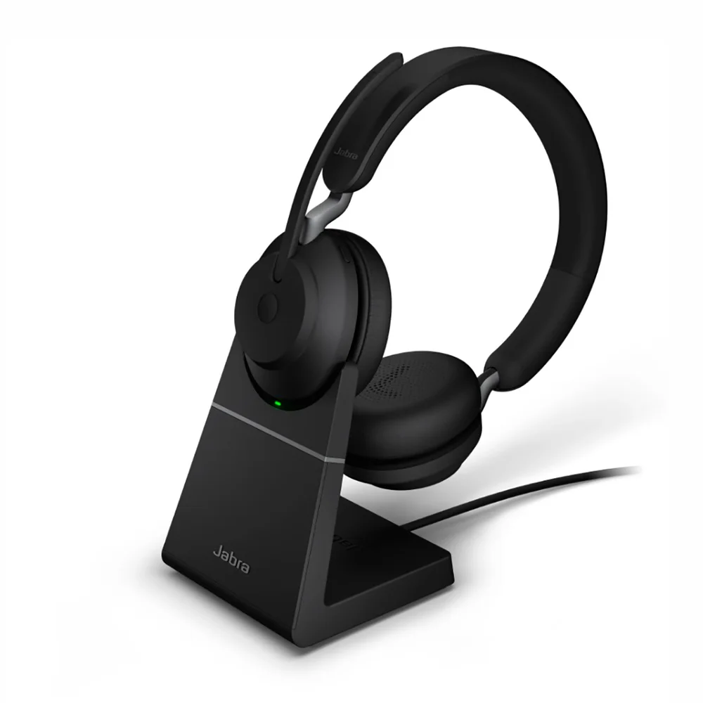 Гарнитура Jabra Гарнитура беспроводная Jabra Evolve2 65, Link380a MS Stereo Stand Black