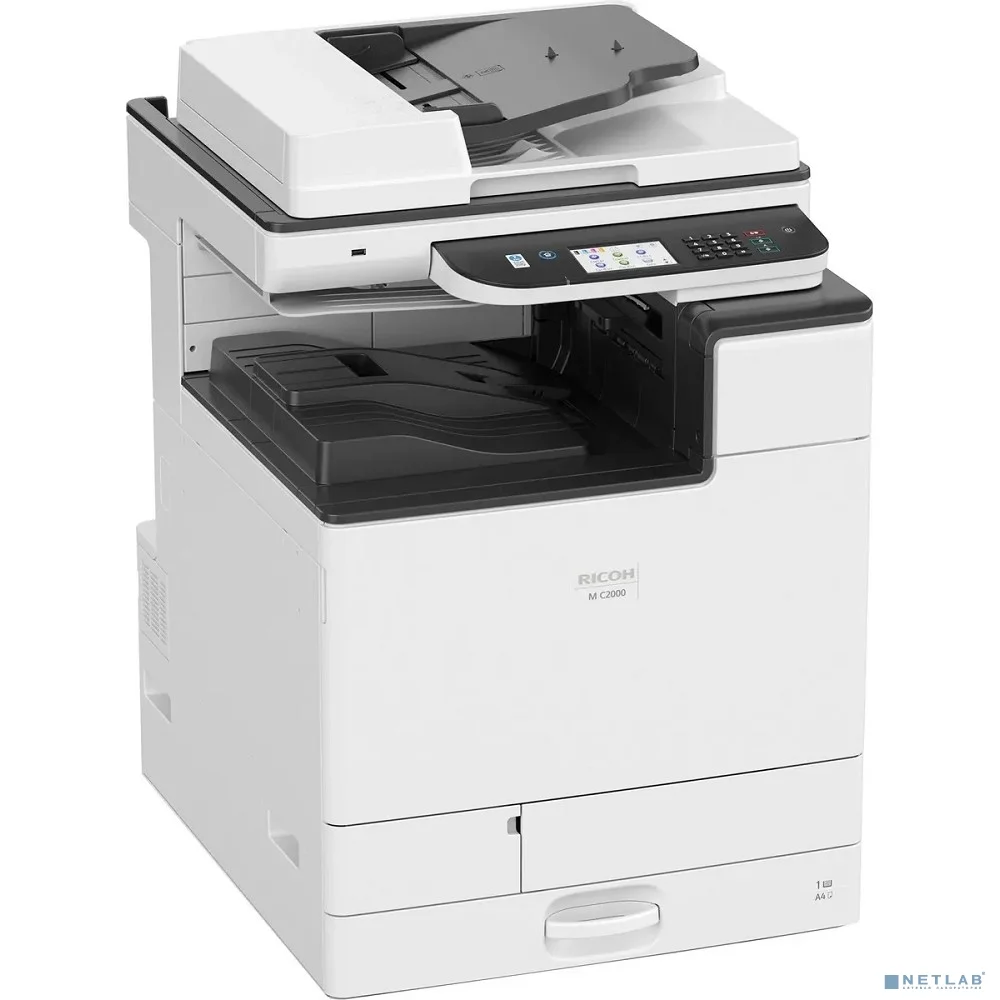 МФУ лазерное цветное Ricoh M C2000 (A3, 20ppm, 1200dpi, 2Gb, Duplex, PS, GigaLAN, ARDF100) Без тонеров (Официальная гарантия Ricoh 1 год) Требуется запуск в СЦ
