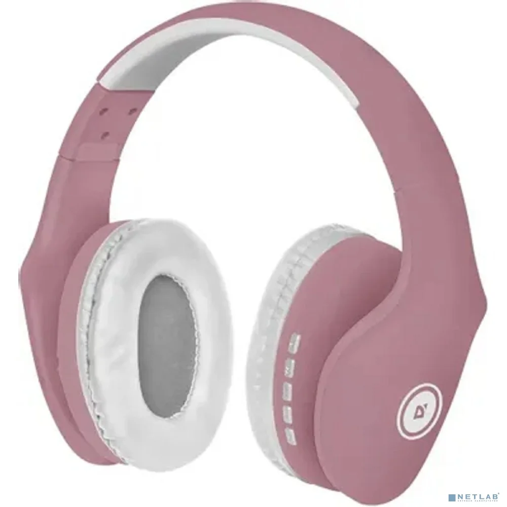 Defender Беспроводная гарнитура FreeMotion B525 розовый+белый, Bluetooth (63528)