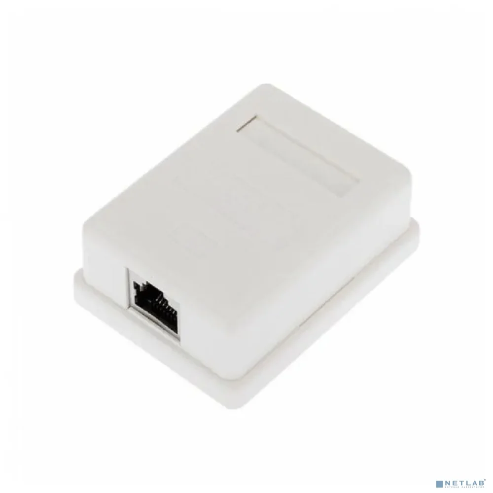 Rexant (03-0142) Розетка компьютерная внешняя, 1-порт FTP RJ-45 (8P8C), CAT 6