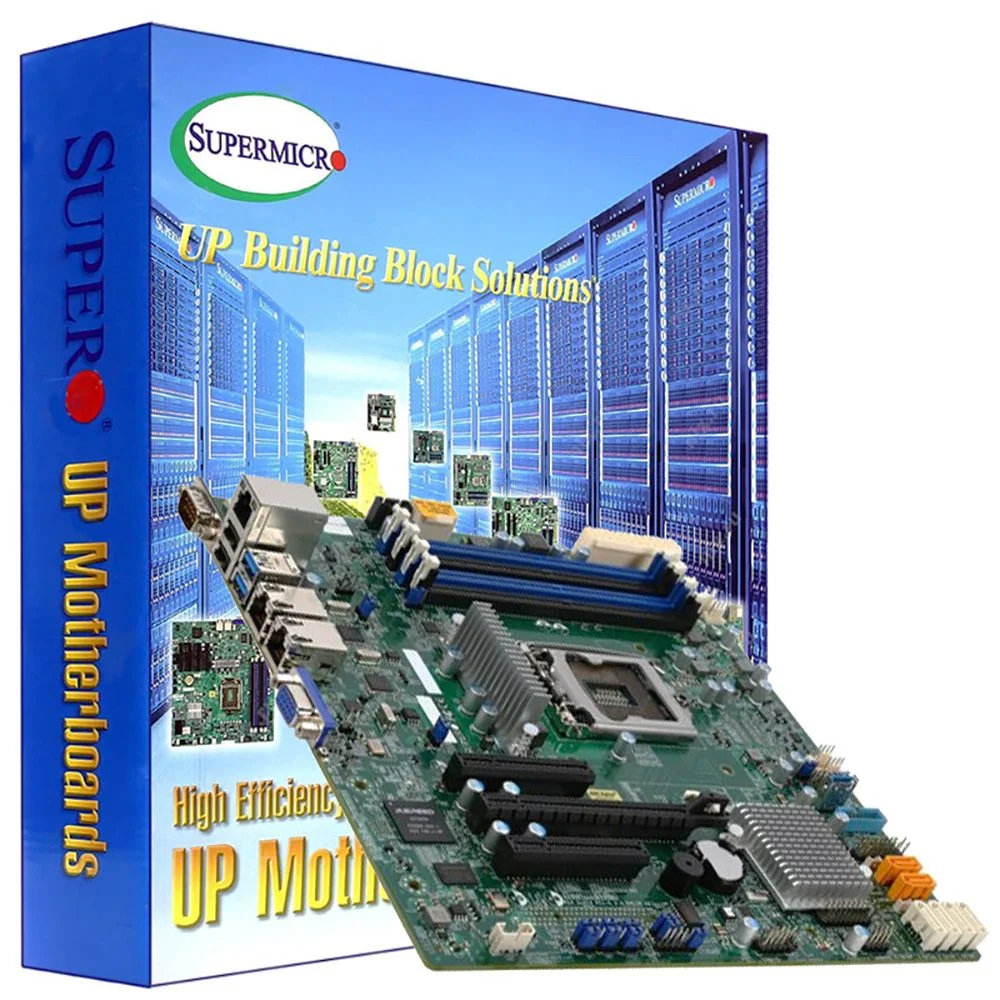 Материнская плата SuperMicro MBD-X11SSL-F-O RTL Micro-ATX LGA 1151 64GB Unbuffered ECC UDIMM DDR4-2400MHz, in 4 DIMM slots 6 USB 2.0 ports 5 USB 3.0 ports 1 PCI-E 3.0 x8 (in x16 slot) 1 PCI-E 3.0 x8 1 PCI-E 3.0 x4 (200917) {10}