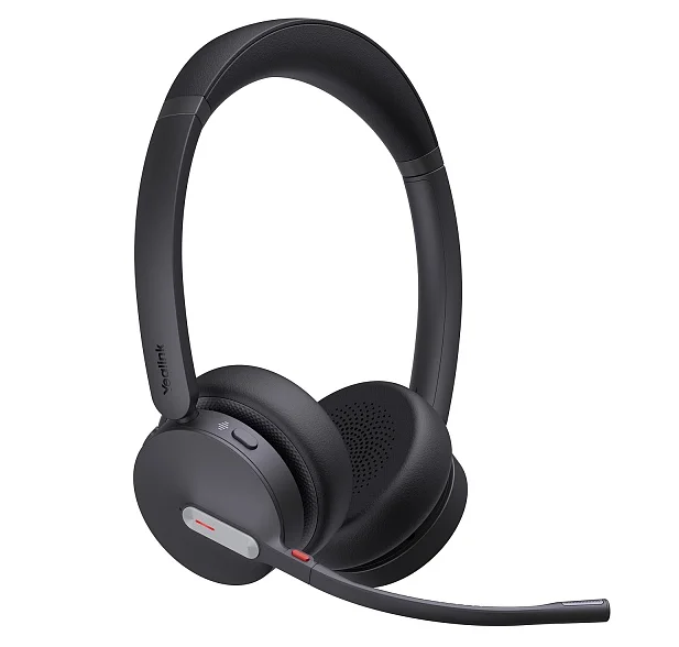 Гарнитура YEALINK WH64 Dual UC Дуо, Беспроводная, HD звук, 160м DECT, Bluetooth, Шумоподав, 2