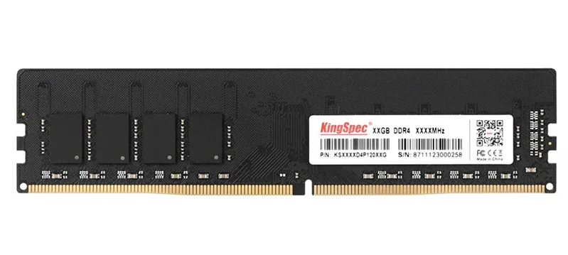 Оперативная память KingSpec DDR4 DIMM 16GB 3200MHz CL17 1x16GB 1.35V 288-pin
