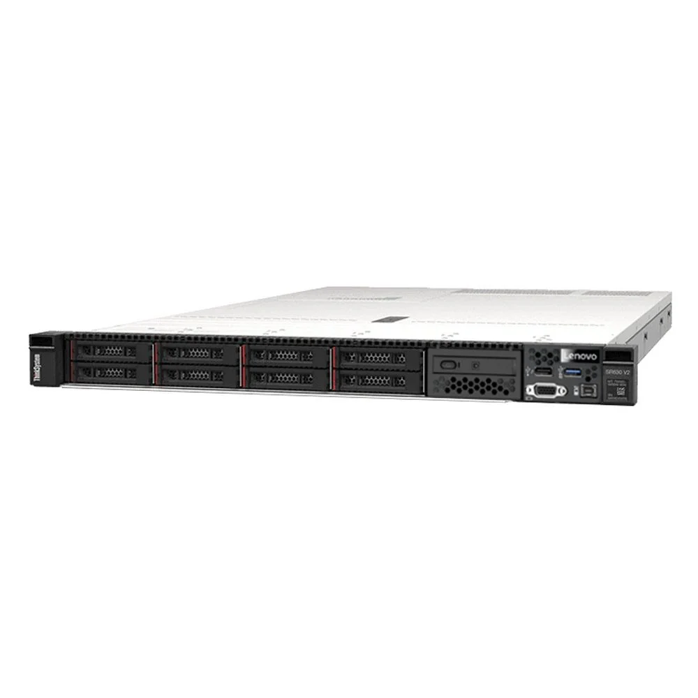 Платформа системного блока с ЦПУ Lenovo 7Z71SJD000 SR630 V2 Xeon Silver 4310 (12C 2.1GHz 18MB Cache/120W), 32GB (1x32GB, 3200MHz 2Rx4 RDIMM), 8 SAS/SATA, 9350-8i, 1x750W Platinum, 6 Standard Fans, XCC Enterprise, Toolless V2 Rails,