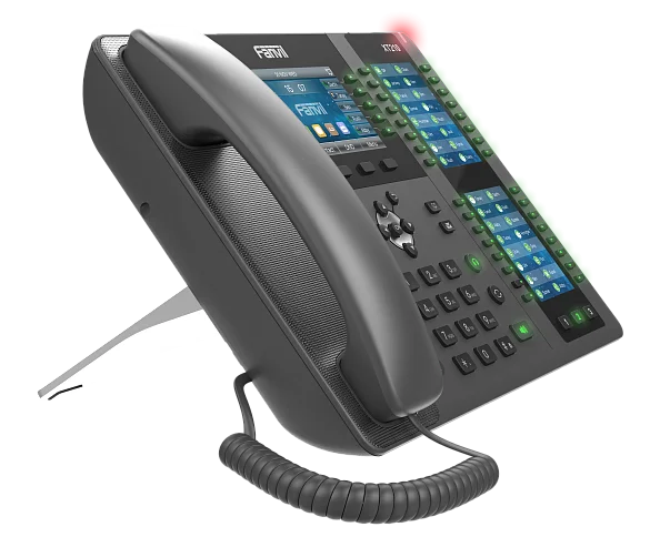 Телефон Fanvil X210 Консоль мониторинга и оповещения (SIP-телефон), 106 DSS, 20 SIP-акк., 4,3" + 2 x 3,5" Цвет. Экран, POE, БП в комп., 2x1 Gbps 2