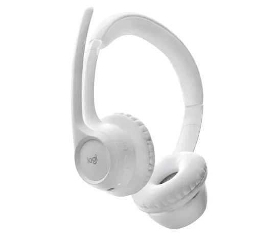 Беспроводная гарнитура Logitech Wireless Headset ZONE 300, Bluetooth, OFF-WHITE, [981-001417] 4