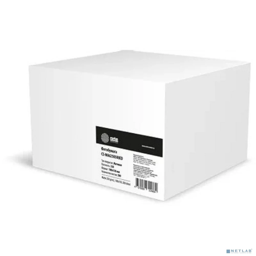 Фотобумага Cactus CS-MA6250500ED, A6, для струйной печати, 500л, 250г/м2, белый, покрытие матовое /матовое