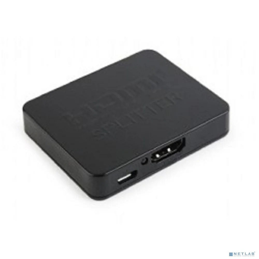 Cablexpert DSP-2PH4-03 Разветвитель HDMI Cablexpert DSP-2PH4-03, HD19F/2x19F, 1 компьютер => 2 монитора, Full-HD, 3D, 1.4v