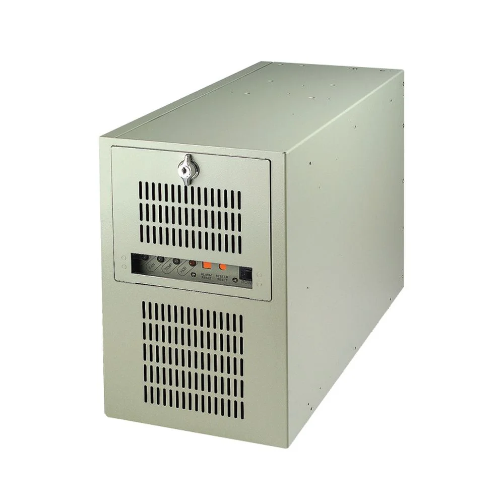 Корпус Advantech IPC-7220-50C промышленного компьютера на базе материнской платы Advantech ATX/mATX в комплек 2 х 5.25», 1 х внешний 3.5», 1 х внутренний 3.5», 2 х USB 2.0, 2 х PS/2, 0 ; +4, Места для установки разъёмов 1хLPT и 2хCOM