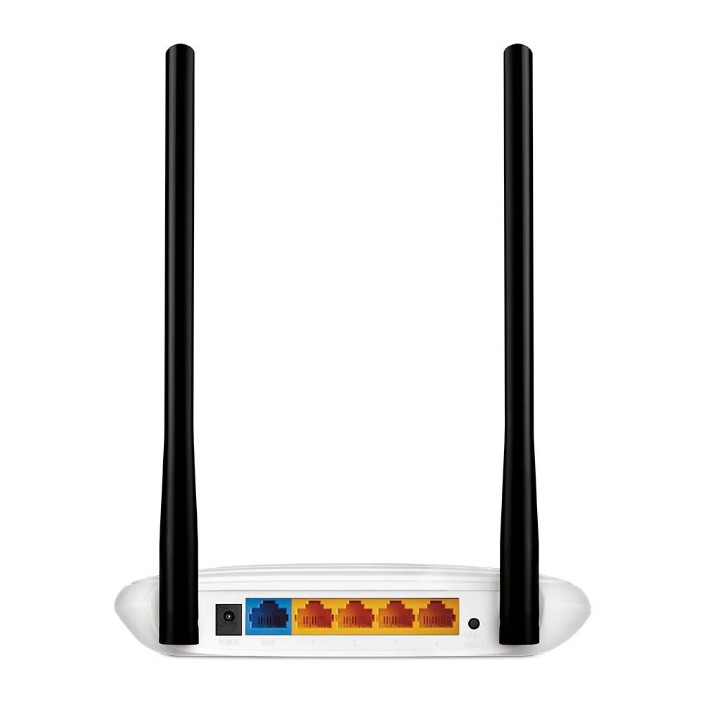 Маршрутизатор TP-LINK TL-WR841N N300 Wi-Fi роутер, чипсет Mediatek, 2T2R, до 300 Мбит/с на 2,4 ГГц, 802.11b/g/n, 5 10/100 Мбит/с портов, 2 фиксированные 5 дБи антенны, поддержка PPTP/L2TP/PPPoE Россия, поддержка IGMP Snooping/Proxy, режима моста и 802.1Q TAG VLAN для IPTV {20 3