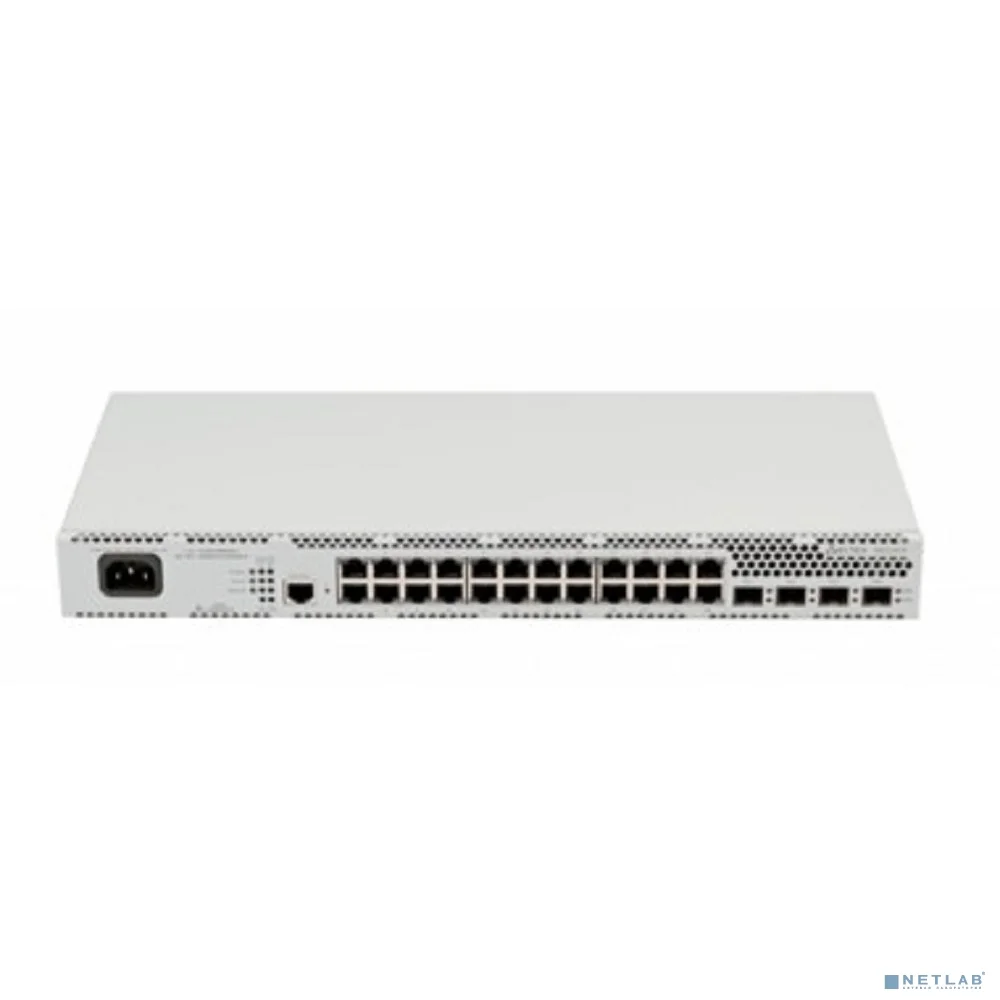 ELTEX MES2424 Ethernet-коммутатор 24 порта 10/100/1000BASE-T, 4 порта 1000BASE-X/10GBASE-R, L3, 220В AC