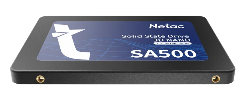 SSD накопитель Netac SSD SA500 240GB 2.5 SATAIII 3D NAND, R/W up to 520/450MB/s, TBW 120TB, 3y wty 5