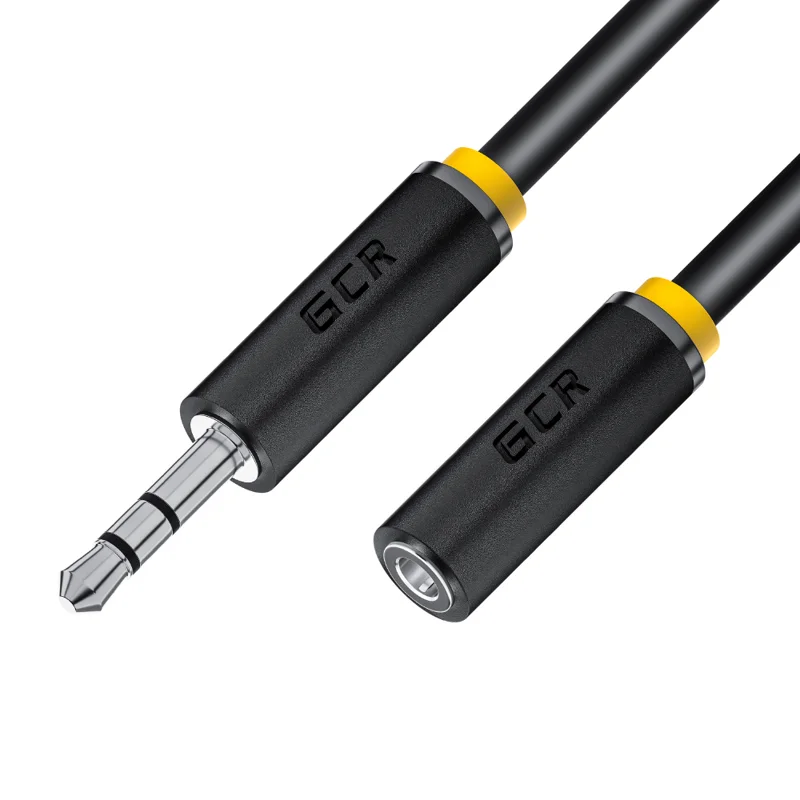 Greenconnect 0.25m jack 3.5mm/jack 3.5mm черный