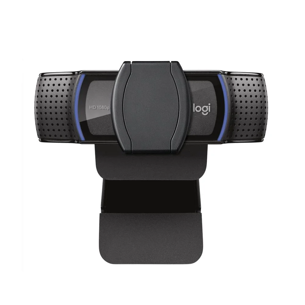 Веб-камера Logitech C920e черная, 3Mp, FHD 1080p@30fps, автофокус, угол обзора 78°, складная подставка, USB2.0, кабель 1.5м 3