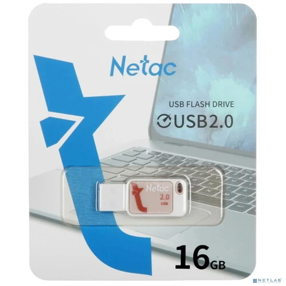 Носитель информации Netac UA31 Pink 16Gb USB2.0 Flash Drive