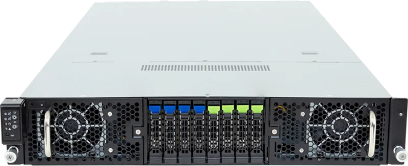 Шасси серверное Gigabyte Server Platform G294-Z43 / 2U / 2xAMD (9004/9005) / 2xHS /24xDIMM / 4xSFF NVME/SAS/SATA + 4xSFF SATA/SAS / 16xGPUs SS /2x10GbE / 16xFHFL + 2xLP / 2x3000W / Rails / 1Y