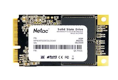 SSD mSATA Netac 2.0Tb N5M Series <NT01N5M-002T-M3X> Retail (SATA3, up to 560/520MBs, 3D NAND, 1120TBW)