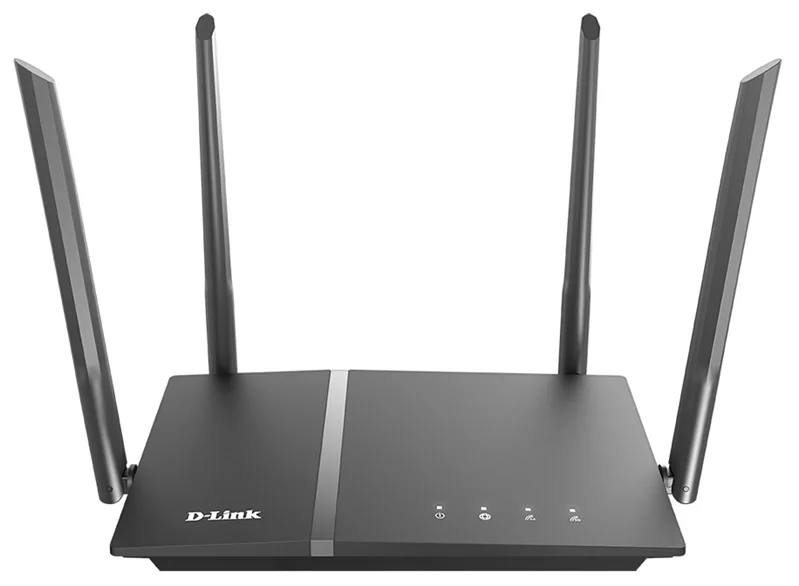 Wi-Fi роутер D-Link Беспроводной двухдиапазонный маршрутизатор AC1200 Wave 2, 1x1000Base-T WAN, 4x1000Base-T LAN, 1хUSB, 3G/LTE, 4 внешние несъемные антенны 5 дБи