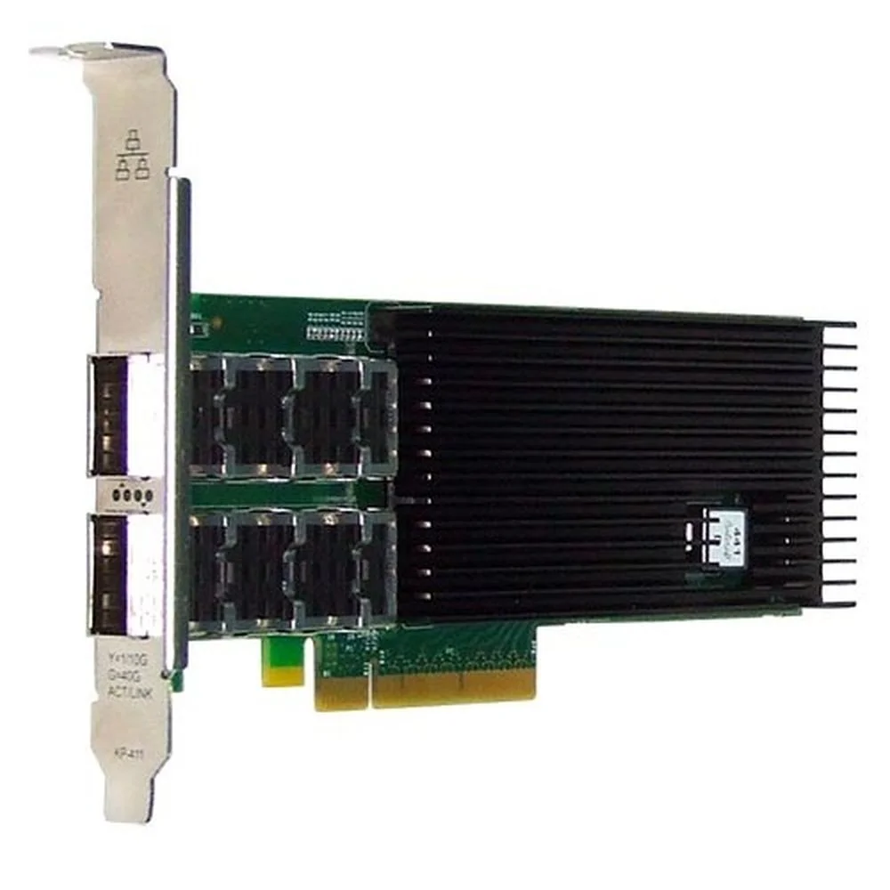 Сетевой адаптер Silicom PE340G2QI71-QX4 Dual port 40GBase-X (QSFP+, Intel XL710BM2) XLPPI interfaces supports 40GBase-R PCS and 40 Gigabit PMA in order to connect with QSFP+ to 40GBase-SR4 / 40GBase-LR4 {32}