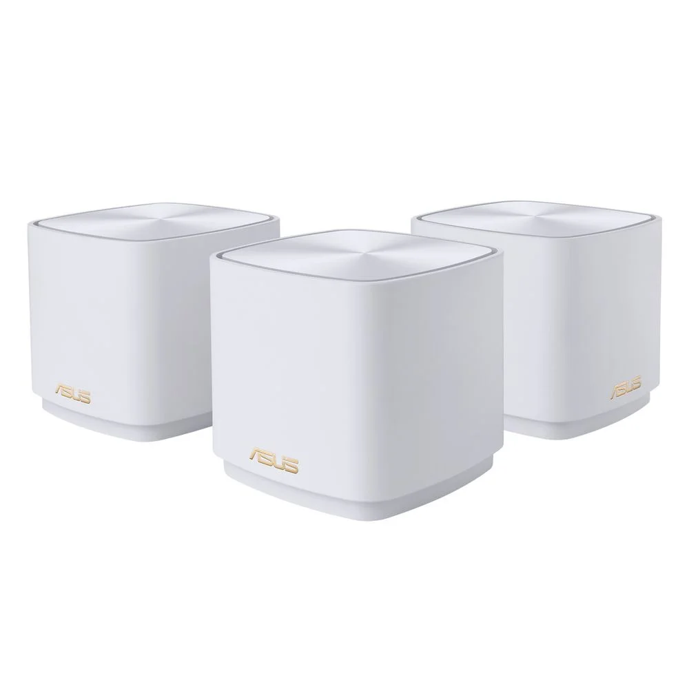 Маршрутизатор ASUS XD5(W-3-PK) WiFi 6 2x1G+2x1G+2x1G 2402+574Mbps 5GHz/2.4GHz (90IG0750-MO3B20 )