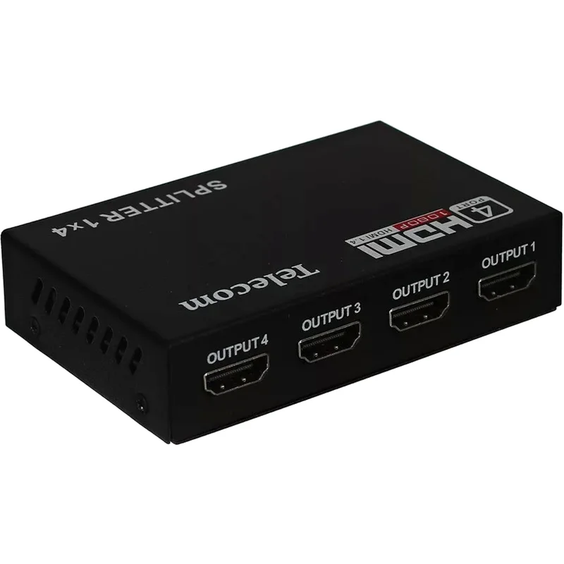 Telecom TTS5020 Разветвитель HDMI 1=>4 , каскадируемый , 1.4v+3D Telecom <TTS5020>