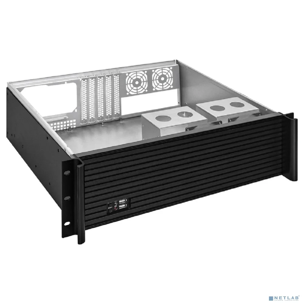 Exegate EX300012RUS Серверный корпус ExeGate Pro 3U390-11 <RM 19", высота 3U, глубина 390, БП 900PAS, USB>