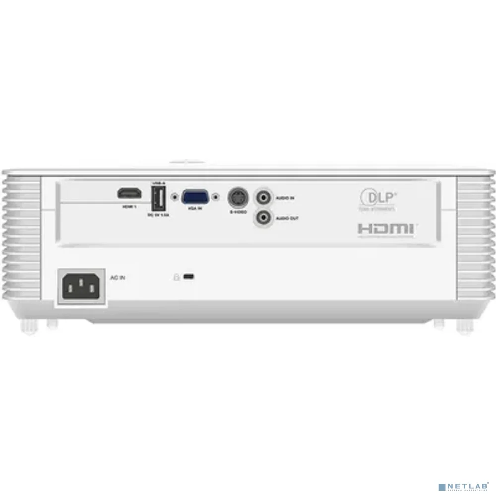 INFOCUS SP126 Проектор ScreenPlay {DLP, 4000 lm, WXGA, 30 000:1, 1.54~1.72:1, HDMI 1.4, VGA in, S-Video, 3.5mm in/out, USB-A, лампа 15 000ч.(ECO mode), 3W, 27дБ, 2,9 кг, БЕЛЫЙ}