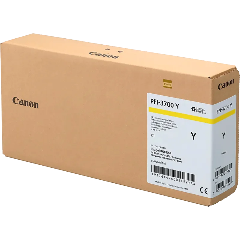 Canon PFI-3700Y (6447C001)