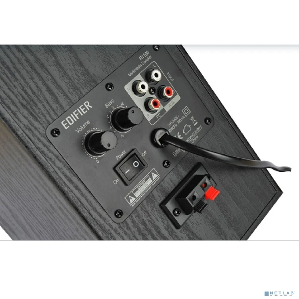 Edifier R1100 Black {2 x 21W RMS, 65-20000Гц, black}
