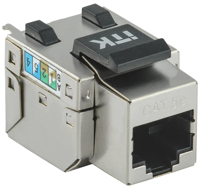 ITK Модуль Keystone Jack кат. 5E FTP 110 IDC 90 град. розет.