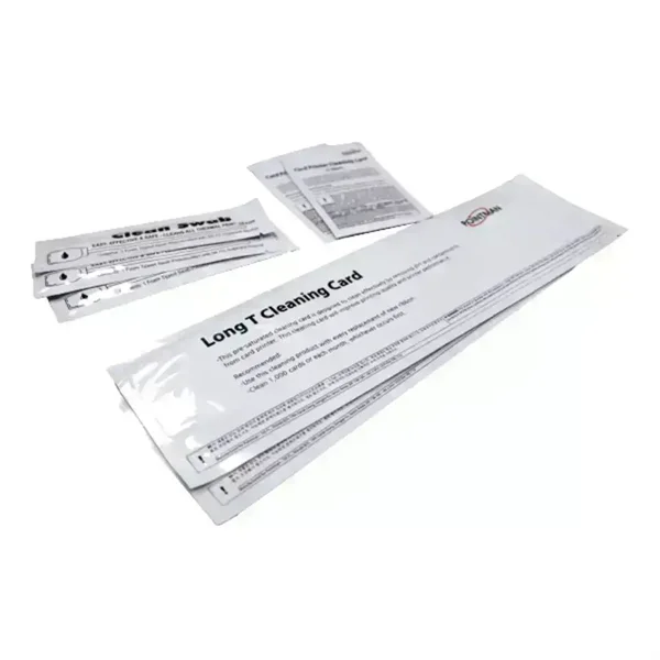 Стандартный набор для чистки Pointman Clean (2 x карты CR80, 3 x палочки со спиртом, 2 x чистящие карты)