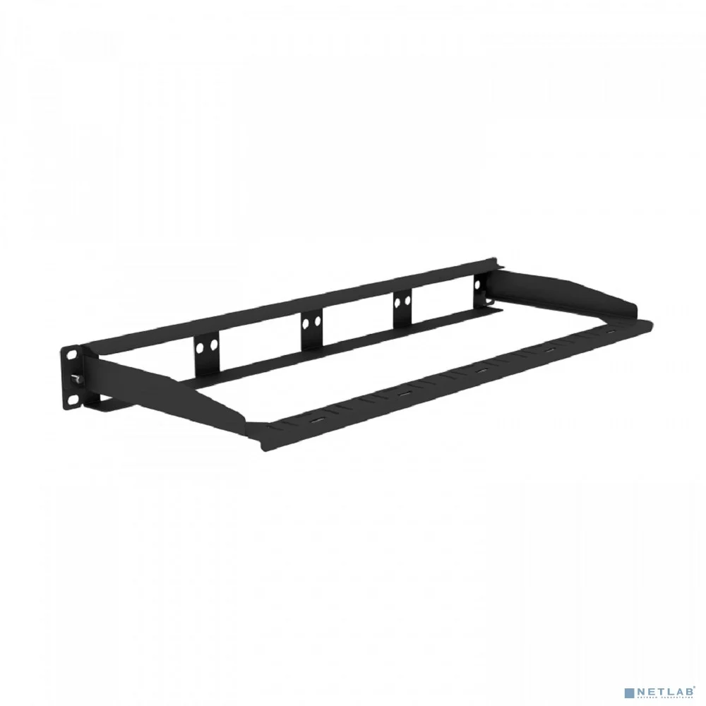 NTSS Наборная 19” патч-панель NTSS PREMIUM для 4 кассет MTP, 1U, черная NTSS-RP-PM-1U-C04-MTP-BL