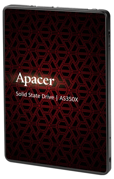 Твердотельный накопитель Apacer SSD PANTHER AS350X 128Gb SATA 2.5" 7mm, R560/W540 Mb/s, 3D NAND, IOPS 38K/75K, MTBF 1,5M, 75TBW, Retail, 3 years (AP128GAS350XR-1) 2