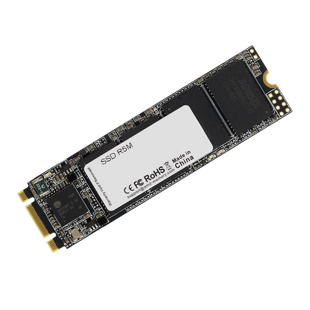 Твердотельный накопитель SSD AMD Radeon R5 960GB M.2 2280 R5M960G8 Client SATA 6Gb/s, 530/500, IOPS 70/79K, MTBF 2M, 3D TLC, 480TBW, RTL (181494)