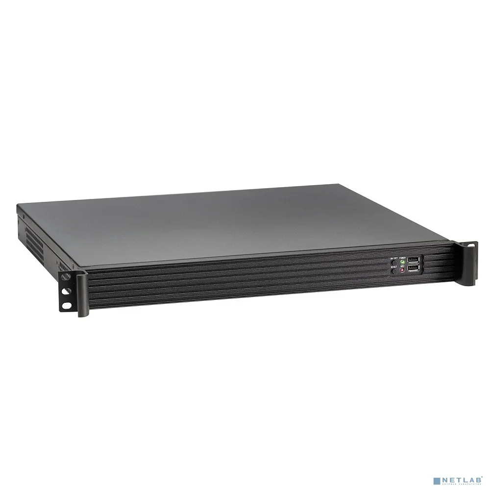 Exegate EX279769RUS Серверный корпус Exegate Pro 1U390-01 <RM 19", высота 1U, глубина 390, БП 250ADS, USB>