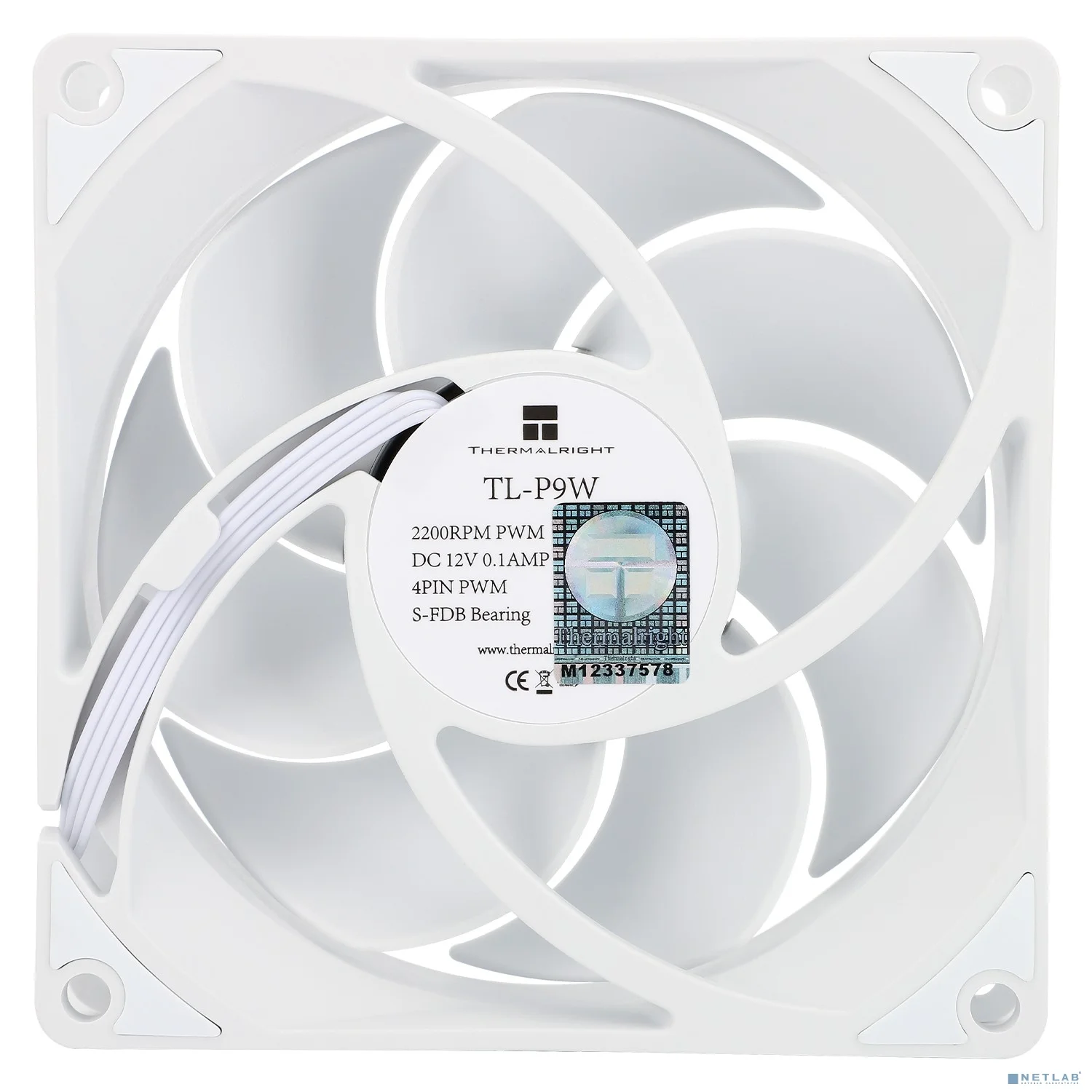 Thermalright Вентилятор TL-P9W / 92mm PWM / TRTLP9W
