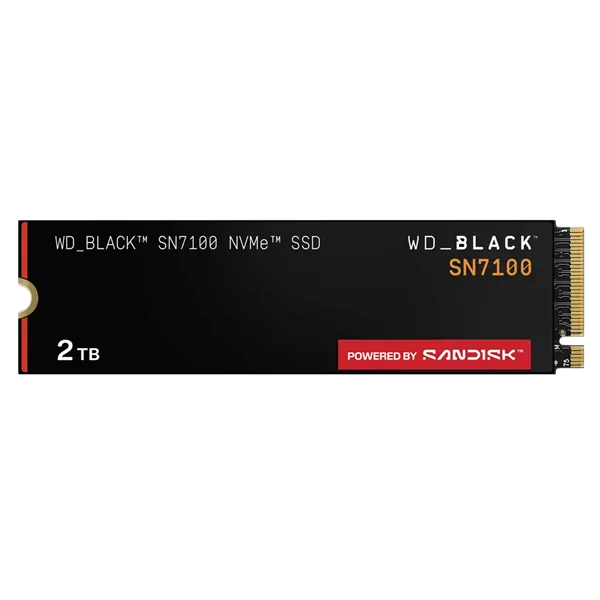 Твердотельный накопитель SSD Western Digital M.2 2280 2TB WD Black WDS200T4X0E PCIe Gen4 x4, NVMe